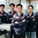The professional team at Viethung Plastics, a high-performance plastics manufacturer in Vietnam