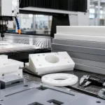 Factory Quality Inspection of Precision Custom Cut Plastic Sheets on CNC Machine in Vietnam