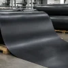 UV-stabilized flexible HDPE sheet for water storage and aquaculture pond liner rolls stacked at Viethung Plastics Vietnam factory.