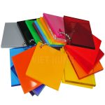Tấm acrylic (PMMA), màu