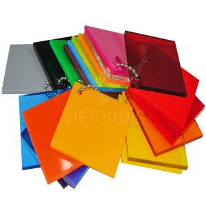 Tấm acrylic (PMMA), màu