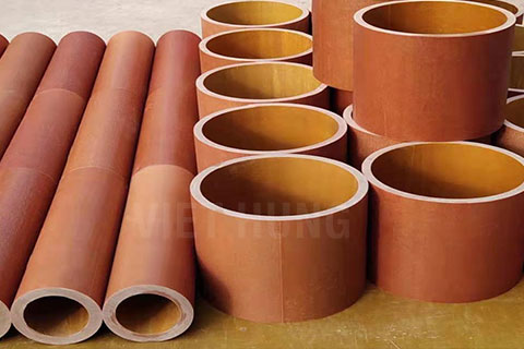 Phenolic-Paper-Laminated-Insulation-Tube-Cutting