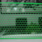 Plastic-material-green-PA6-blanking