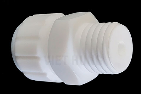 Plastic-straight-connector