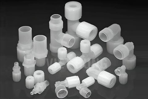 Plastic-tee-joint