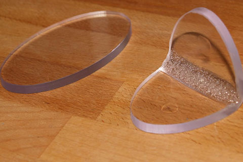 Transparent-PMMA-bend