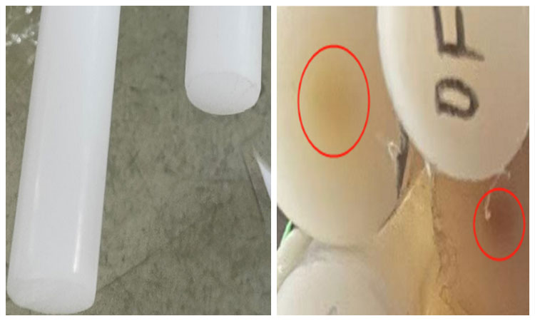 Cách chọn NHỰA PVDF-So sánh mầu sắc bên trong cây nhựa