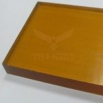 Tấm ULTEM-1000-PEI, màu hổ phách trong suốt