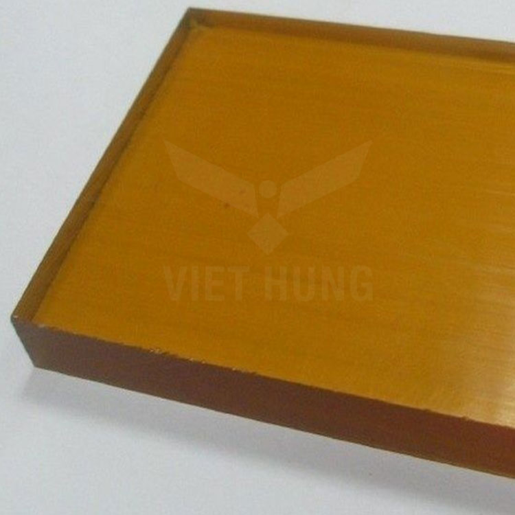 Tấm ULTEM-1000-PEI, màu hổ phách trong suốt