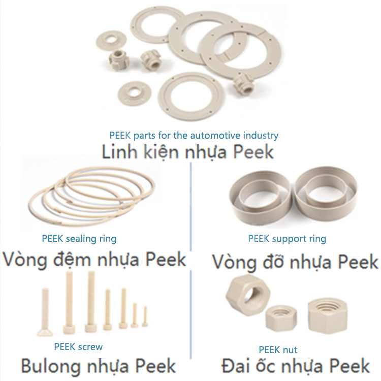 Nhựa Peek trong ứng dụng công nghiệp 1